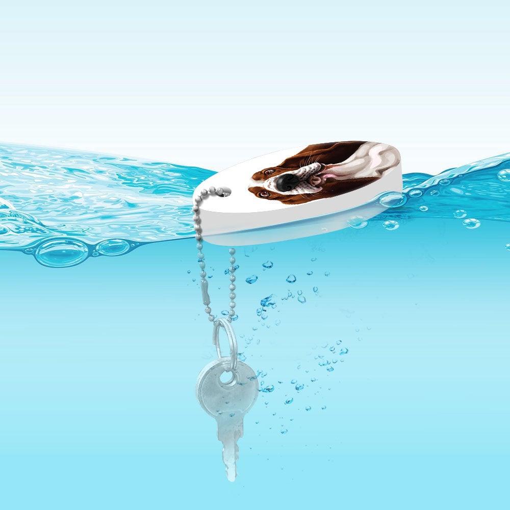 GRAPHICS & MORE University of Louisville Secondary Logo Floating Keychain  Oval Foam Fishing Boat Buoy Key Float